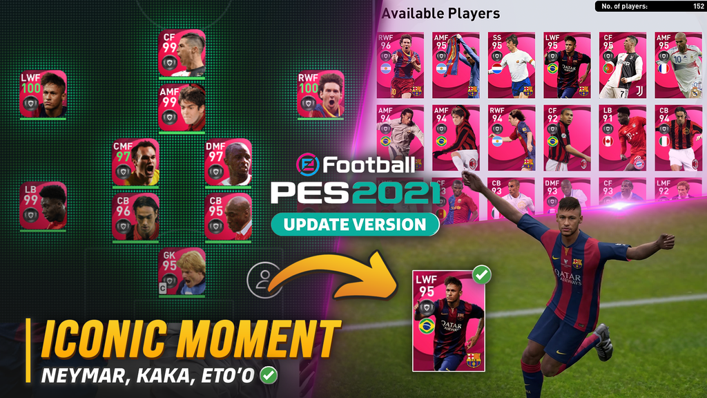 efootball-pes2021_storeasset_02_phone-1024x576-copy-3-4-1024x576 PES 2021 Chinese Mobile Update 2026 | Iconic Moment - Neymar, Ronaldo, Kaka