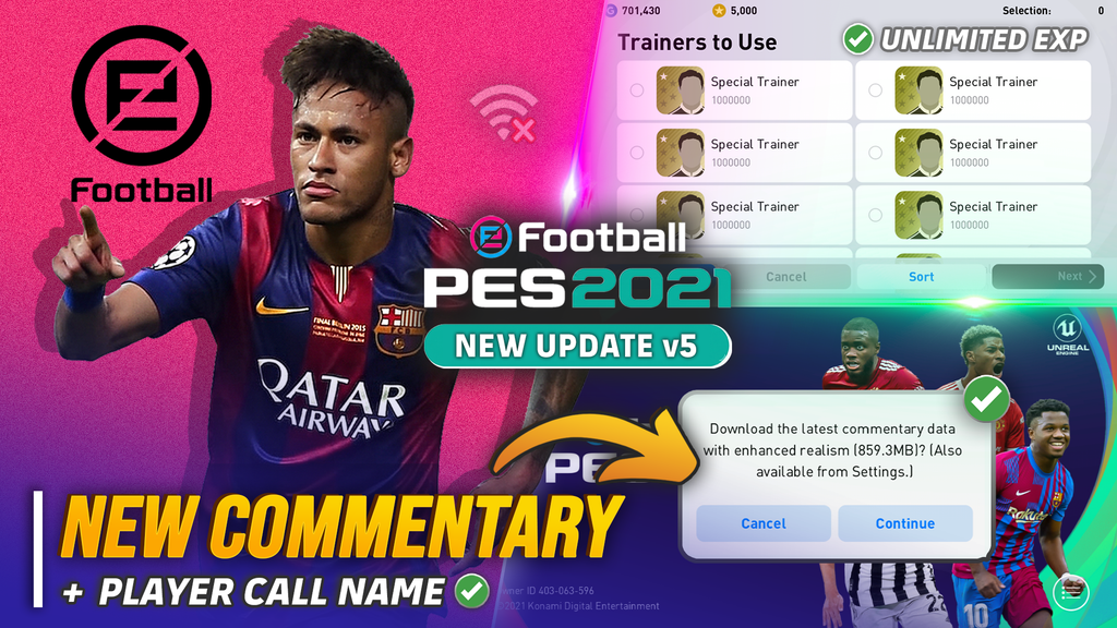 v5-Recovered-2-1024x576 PES 2021 MOBILE UPDATE V5 OFFLINE | ENGLISH COMMENTARY & UNLIMITED TRAINERS ✨